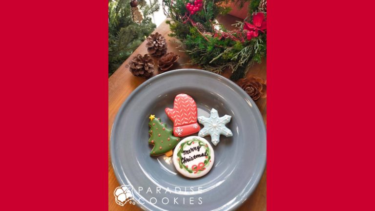 クリスマスワークショップレポート・「英語でクリスマスアイシングクッキーのデコレーション体験☆」