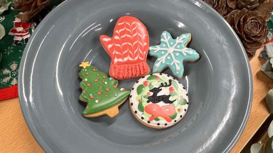 クリスマスワークショップレポート・「英語でクリスマスアイシングクッキーのデコレーション体験☆」