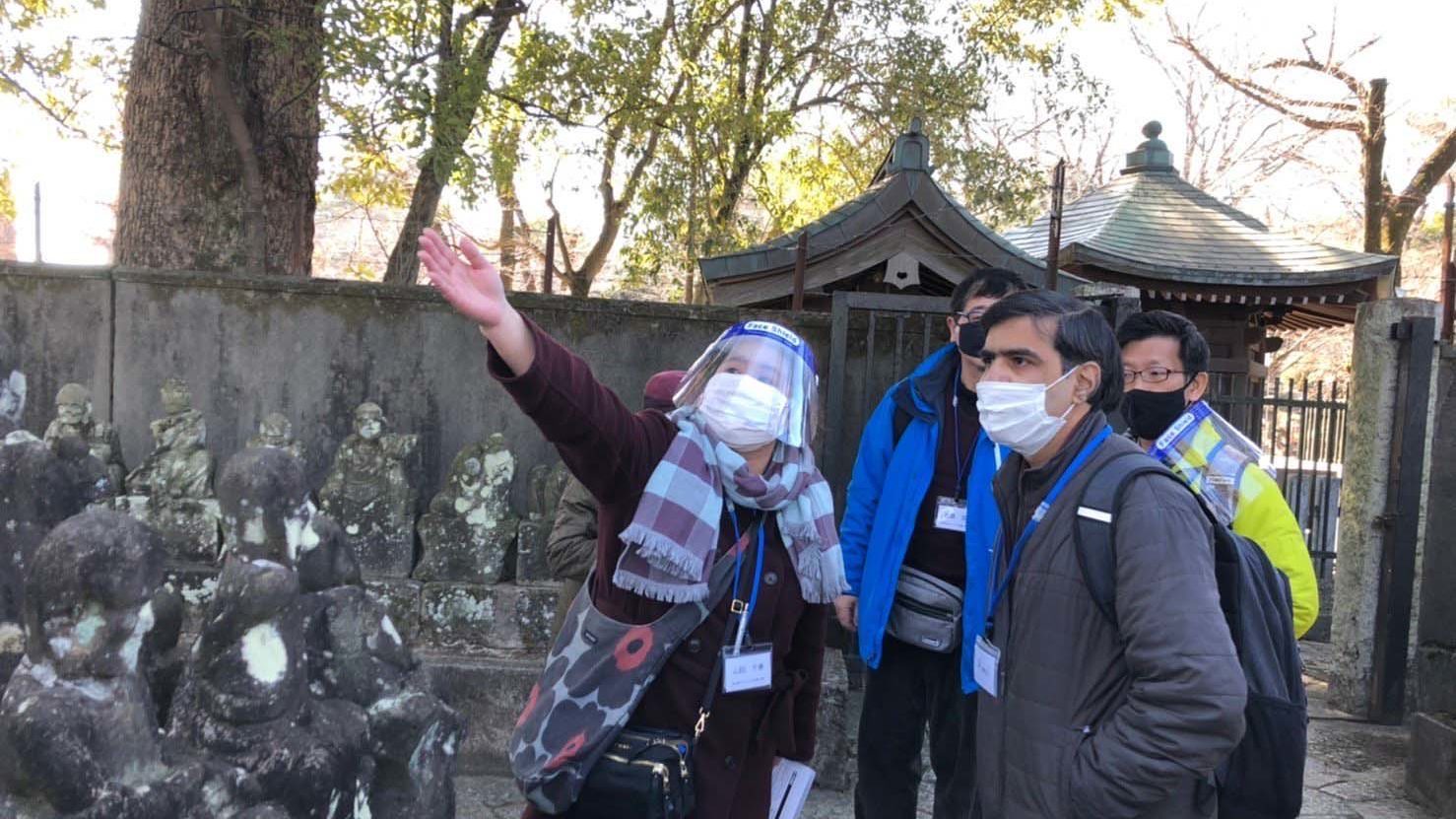 川越市英語ボランティアガイド育成講座（第2期）の実地研修